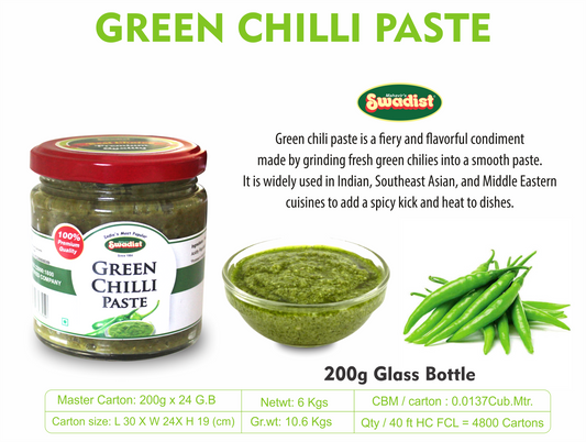 Green Chilli Paste