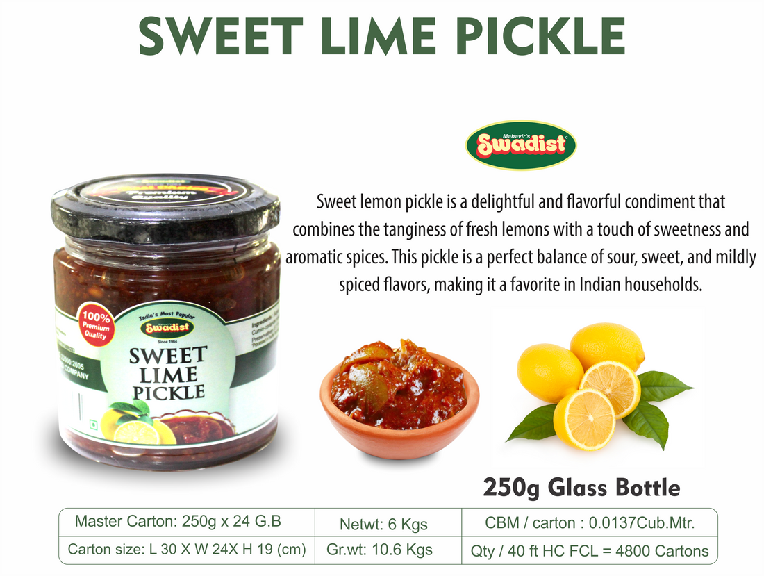 Sweet Lime Pickle
